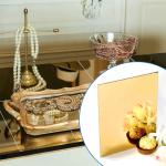 SS 304 Mirror Stair Decorative Stainless Steel Sheet 4x8 Thickness 0.5mm