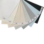 Custom Indoor Window Curtain Fiberglass And PVC Blackout Roller Blinds Fabric