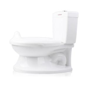 Wholesale Solid White Blue Pink Baby Potty Toilet with Handle Button Ouninbear Logo EN-71 Certified from china suppliers