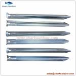 V shaped steel tent peg tent stake 23cm
