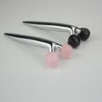 100g 47*160mm Face Lifting Ice Jade Roller 3D Y Shape Massage Roller