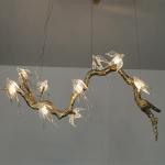 Chinese Style Bird Design Swallow Creative Chandelier For Dining Room