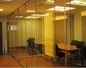 Wholesale Glass Partition Walls , Folding Interior Glass Door , Demountable Partition from china suppliers
