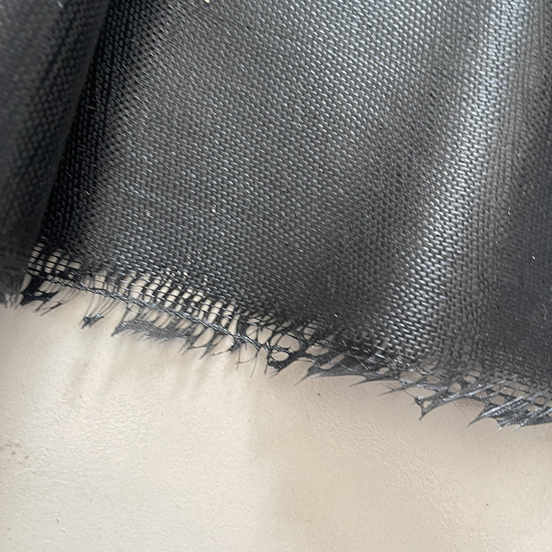 High Tear Resistance Waterproof 1.2m Asphalt Coated Glass Fabric