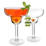 Factory wholesale lead free high quality crystal transparent glass martini