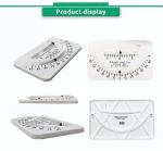 Rieker 2056Y Glass Tube Inclinometer Industrial Grade with 60 Degree Precision