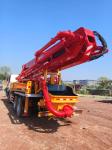 Refurbished SANY 37m Concrete Pump Installed On Mercedes-Benz Chassis Factory