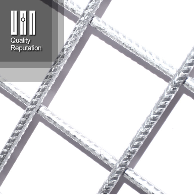 ASTM 185 250mm Deformed 10mm Rebar Mesh Sheets Rectangle SGS Customized