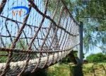 Tensile Strong aisi 316 Stainless Rope Mesh 1 Inch Aperture