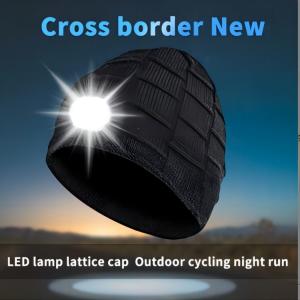 Wholesale Skating Hiking Camping Dog Walking Bluetooth LED Hat Flashlight Music Playback from china suppliers