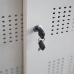 Home Furniture Decorative Filing Cabinets Sliding Metal Door Display Cabinet