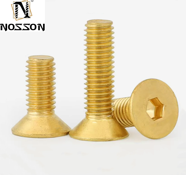 ZINC PLATED Finish Brass Hex Bolts DIN933 m3 m4 m5 m6 m8 m10 m12 m14 m16 m20 for Agricultural Machinery GB Standard