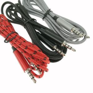 Wholesale Nylon Braided 3.5MM Aluminum Alloy Shell Male To Male Audio Cable More Durable Transmit Better Sound from china suppliers