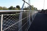 30mm*30mm Wire Rope Mesh Anti Rust Ferruled Stainless Steel Wire Rope Netting