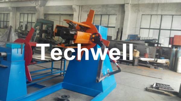 Active Uncoiling , Hydraulic To Expand 5, 10, 15 Ton Hydraulic Uncoiler /