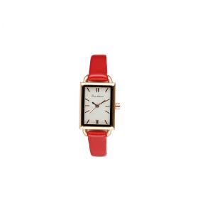 Wholesale Butterfly Buckle Leather Square Watches Waterproof Quartz For Women from china suppliers