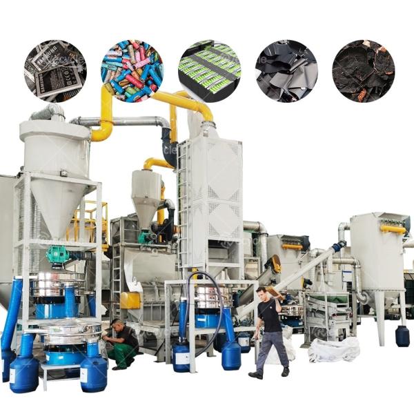 Standard Packaging Lithium Ion Battery Recycling Equipment for Black Mass