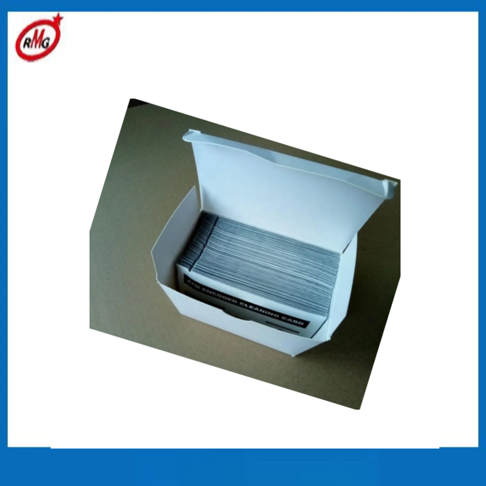 ATM Card Reader Cleaning Card, Encoded Cleaning Card ATM Machine Parts