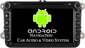 1024 X 600 Pixel Volkswagen DVD GPS Navigation VW Golf Car Stereo 2003 - 2012