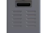 Small Dimension 80W Suction Dust Collector Sturdy Shell