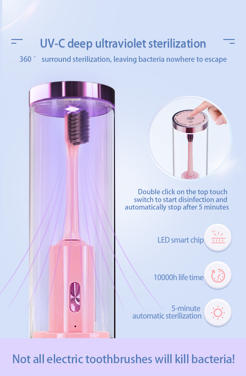 Wholesale Sonic Tooth Brush Automatic Wireless Charging Rechargeable Electric Toothbrush