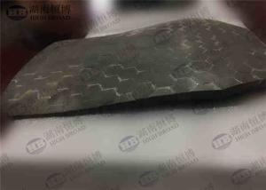 Wholesale Silicon / Boron Carbide Ceramic Armor Hexagonal Tile Bonded With Hot Pressed from china suppliers