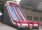 25 ft high commercial grade giant adults inflatable double lane slide made with