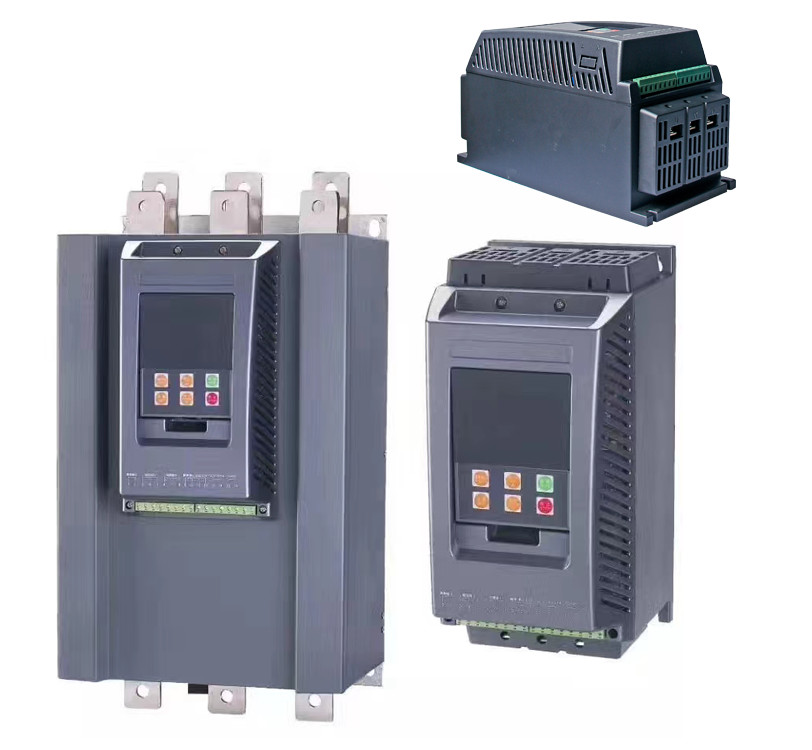 220V 1.5KW 2HP AC Motor Soft Starter 3 Phase 50/60HZ Plastic Material