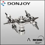 Stainless Steel CIP System 360° Rotary Tank spray cleaning Ball,Thread Cleaning