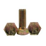Hexagon ASTM A307 3/8 M28 Carbon Steel Hot Dip UNC Galvanized Hex Head Bolts and