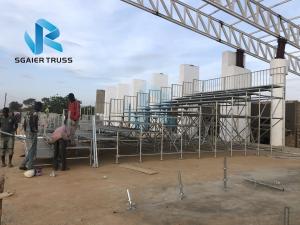 Wholesale Solid Metal Structure Temporary Grandstand , Outdoor Sports State Fair Grandstand from china suppliers