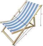 Beach Sling Chairs Set Outdoor Folding Portable Beach Chairs With Solid Wooden