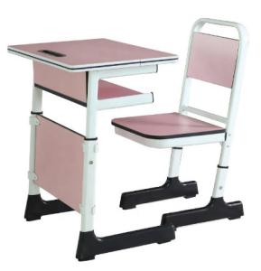 Wholesale Customized environmental protection stainless steel office furniture student desk chair single desk from china suppliers