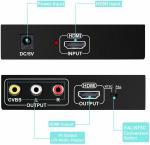 1080P PAL NTSC HDMI To RCA / HDMI 1.3 3RCA CVBS Audio Video Converter