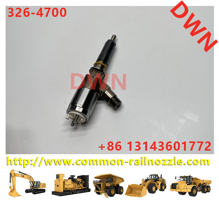 Excavator E320D Diesel Engine Injector , C6.4 Injector 326-4700 3264700