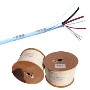 Wholesale 6 Cores PVC Insulated Shielded TC Stranded 6x0.22mm2 2x0.5mm2 Composite Security Cable from china suppliers