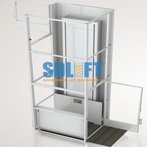 Wholesale Portable 3M Hydrualic Small Home Lift Elevator Wheelchair Lift For Apartments from china suppliers