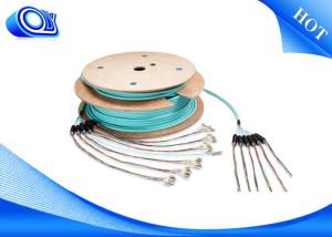 Wholesale Armored Optic Cable , 6 Strand Armored Fiber Optic Cable Multi Mode 24 Cores , Outdoor Fiber Optic Patch Cable from china suppliers