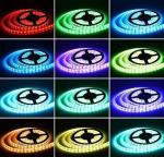 RGB 5050 Flexible Adhesive Led Strip Lights SKD Waterproof 5M 16.4ft With Remote