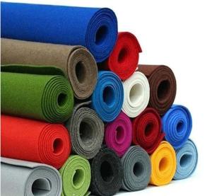 Wholesale Green Needle Punched Non Woven Polyester Fabric Spunlace Nonwoven Wipes from china suppliers