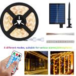 Garden Christmas Outdoor Strip Lights Solar CCT 3000K Length 5M