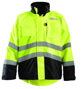 Wholesale 100% Polyester 2 In 1 Security Green Hi Vis Vest 8 Pockets 60*40*34cm from china suppliers