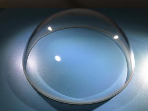 Wholesale Hemisphere Sapphire Crystal Dome Optical 150mm 76mm 50mm Polished Customized from china suppliers