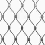 Ferruled Stainless Steel Wire Rope Mesh Complied with BS EN ISO 9001:2015