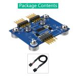 480Mbps Expansion USB Adapter Card 4 Port Customized