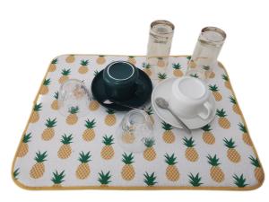 Wholesale Microfiber Printing Washable Dish Drying Mat from china suppliers