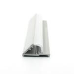 Medical Equipment White Plastic U Channel Trim Deformation Resistant Plastic