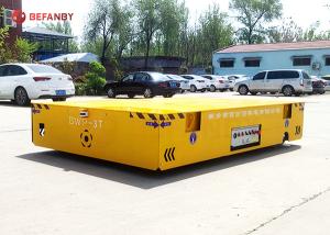 Wholesale Pendant Panel Control 30 Ton Heavy Trolley Carts Electric Cargo Platform from china suppliers