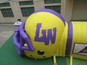 Wholesale inflatable football helmet entrance inflatable tunnel for sale from china suppliers