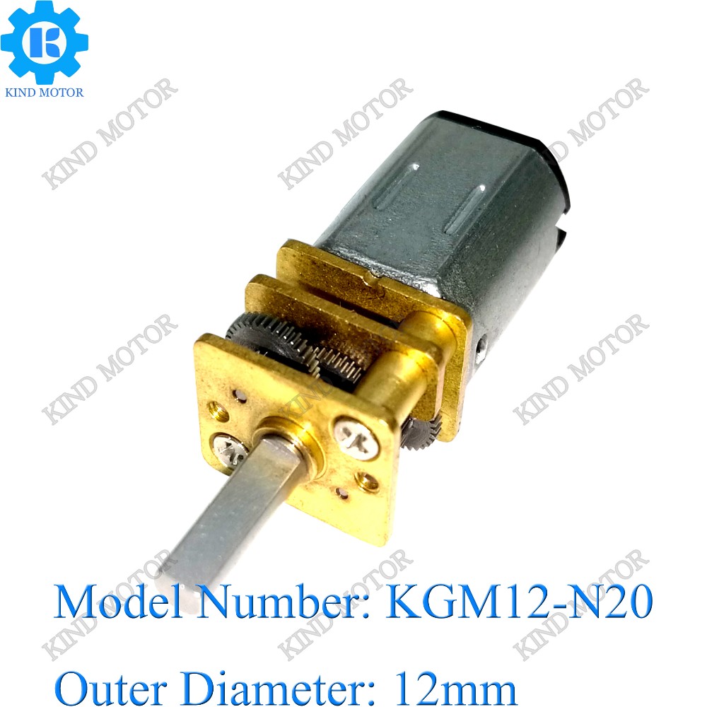 Small size brush 5v 6v 7.2volt M10 M20 dc gear motor diameter 10mm